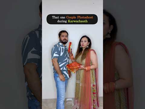Karwachauth photo session 😂 | #photosession #karwachauth2026 #karwachauthcelebration #dailylaughs
