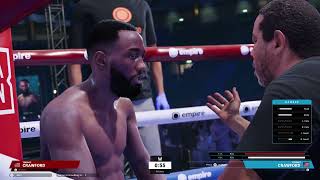 Undisputed Ranked llFredolll (Crawford w/White Trunks) Vs Trone_Colby (Crawford w/Black Trunks)