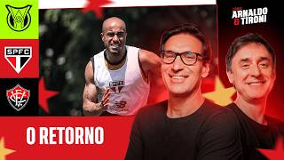 LUCAS VOLTA E O SÃO PAULO ENCARA O VITÓRIA EM CONFRONTO DECISIVO NO MORUMBIS