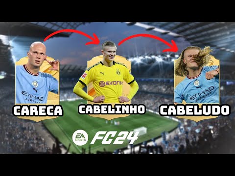 A CADA GOL MEU ATACANTE FICA MAIS CABELUDO NO EA SPORTS FC 24 UT