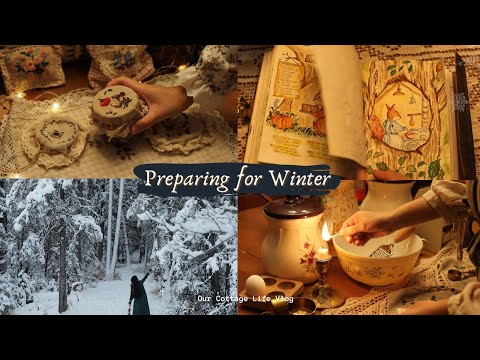 Preparing for Winter | Cozy and Slow Life 🕯️☃️