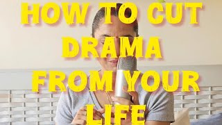 Why you are not growing in your life | How to cut people who are taking away your peace