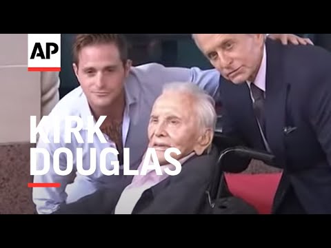 Kirk Douglas celebrates 102nd birthday