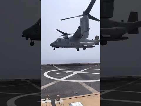 V-22 Osprey helicopter 🚁🔥 #shorts