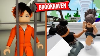 SON EX FOLLE L'ENVOIE EN PRISON ⛓️👮 sur BROOKHAVEN RP ! ROBLOX FR