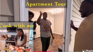 The Boys Apartment Tour|| Cook With Me || New Doll House  and Bae’s  Room