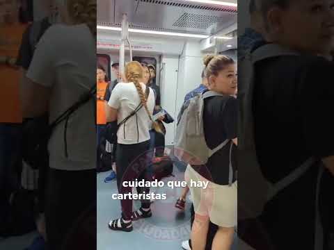 Alerta carteristas! Así roban en el metro de Barcelona (Línea L3 y L5)