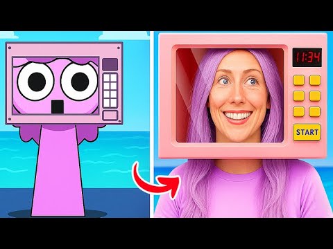 Cómo ser Sprunki en la vida real *Cambio Incredibox con gadgets de belleza DIY*