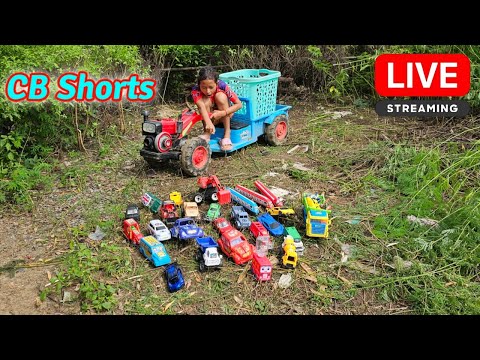 Today, how about riding a tractor to find small cars