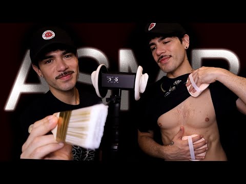 ASMR you're gonna leak! Brain melting male mouth sounds (heavy breathing & more)