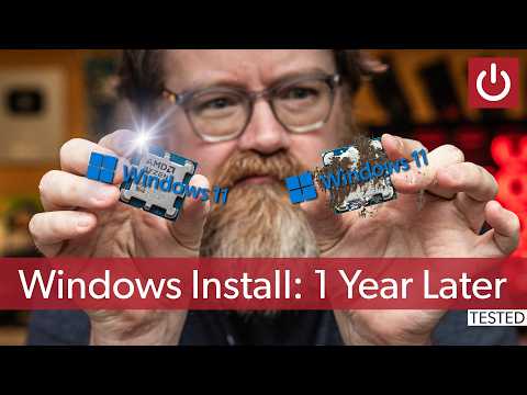 CPU Performance Loss After 1 Year Of Windows