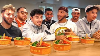 Adin, FaZe Rug, Nelk & More Mukbang in London!