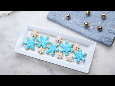 Snowflake Sugar Cookies You Wont Believe Are Vegan