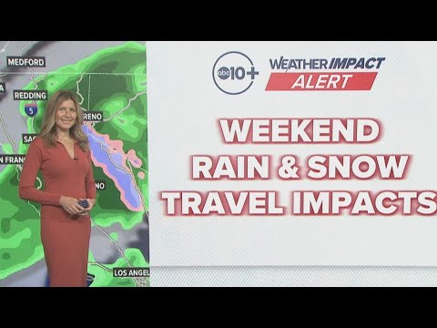 California Weather: Rain, wind and snow return this weekend