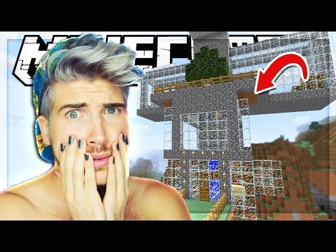 PLAYING ON MY VERY FIRST MINECRAFT WORLD!