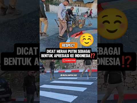 Mantap‼️ Indonesia harusnya bangga dengan ini🇮🇩☺️ #indonesia #merahputih #muslimpulsee