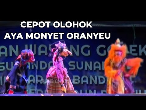 CEPOT PANGGIH JEUNG MONYET ANEH - SENI SUNDA WAYANG GOLEK PUTRA GIRIHARJA 3