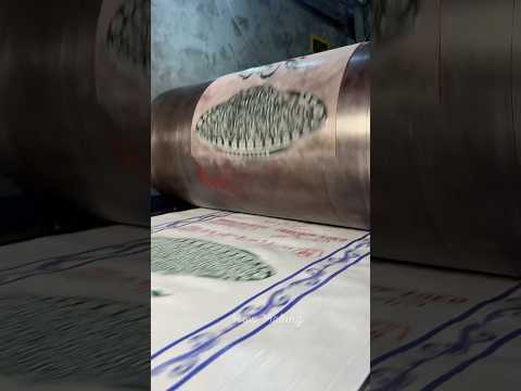 Making of Polypropylene Woven Rice White Bag Design Printing