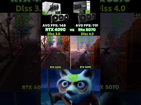 Rtx 5070 vs Rtx 4090 #pc #pcbuilding #pcgaming #gpu #nvdia #gaming #benchmark