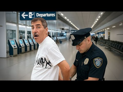 i got detained at the airport..