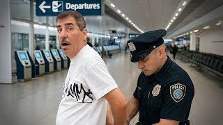 i got detained at the airport..