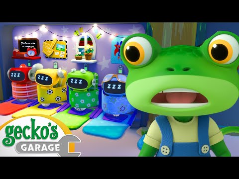 Bedtime Repairs! 🛠️🌙 Fixes Before Sleep | Gecko's Garage | Learning Videos for Kids 🛻🐸🛠️