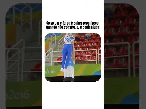 Coragem e força é saber reconhecer quando não consegue, e pedir ajuda