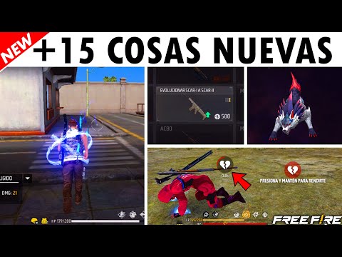 +15  NOVEDADES DE LA NUEVA ACTUALIZACION DE FREE FIRE 2022 / MASCOTA, ARMAS Y MÀS