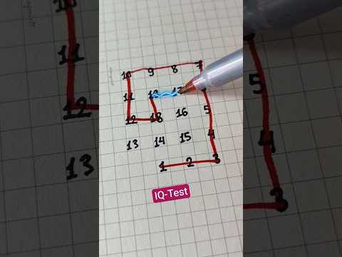 Vẽ một đường nối số từ 1 đến 19 #drawing #line #maths #quiz #shorts