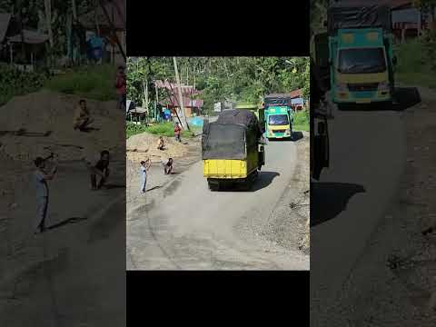 Akan kah truck ini harus melakukan manuver seperti ini ?#shorts#cctv#batujomba#viral