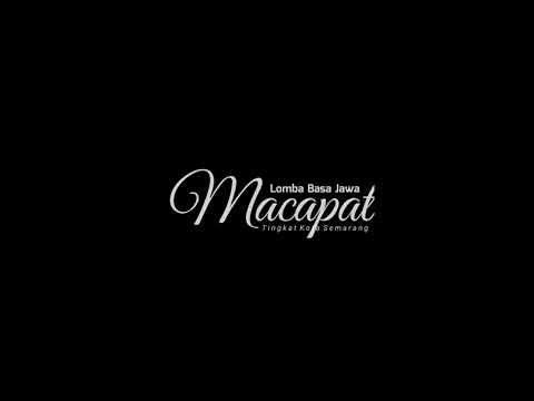 Video Lomba Basa Jawa Macapat SD Islam Imama