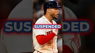 BREAKING: Willson Contreras SUSPENDED For 7 Games After Brawl - Nate Eaton Also Suspended #shorts
