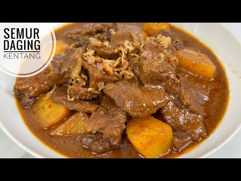 RESEP SEMUR DAGING KENTANG SUPER MEDOK BANGET