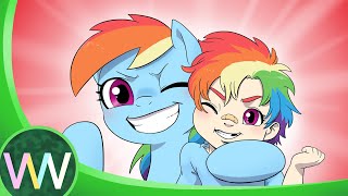 Rainbow Dash Meets Rainbow Dash