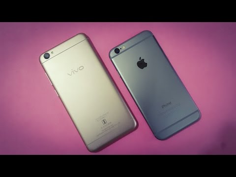 (ENGLISH) Vivo Y55L vs iPhone 6 - Full Comparison