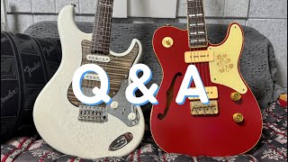 第1回 質問コーナー!! ギターを始めたきっかけは!? アレンジはどうやって考えてる!? etc