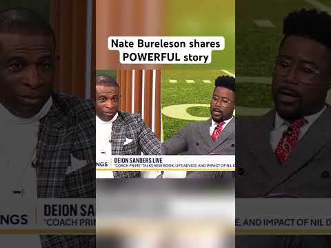 POWERFUL Deion Sanders Story #nfl #deionsanders #nateburleson #relatable #blm #xyzbca