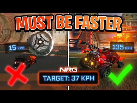 Rocket League But The Goals Get FASTER
