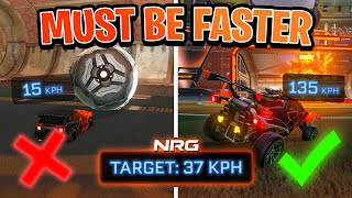 Rocket League But The Goals Get FASTER
