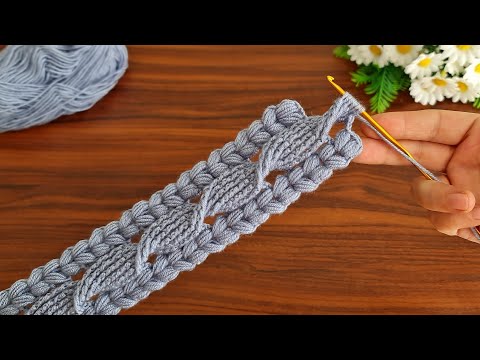 Wow!. 😇Amazing!. sell as many as you can weave. Crochet gorgeous hairband.Beginners.Tunisian crochet