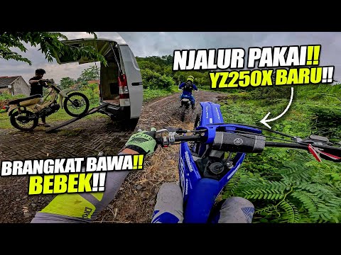 AKIRNYA PAKAI YZ250X BARU !! (Wates #1)