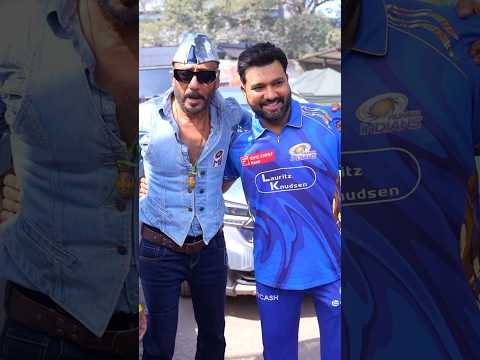Rohit Sharma and Jackie Shroff’s funny moment | #MumbaiIndians #PlayLikeMumbai