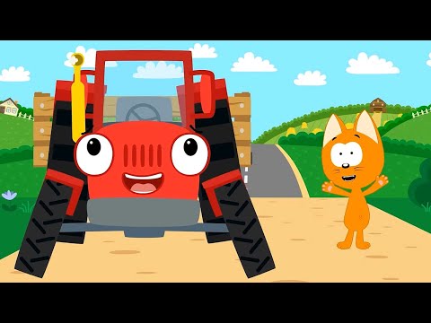 Тракторный счёт 🚜 Учимся считать от 1 до 5 – Сборник – Песенки для малышей