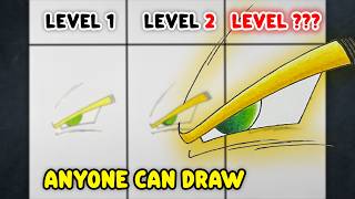 How To Draw Super Saiyan Eye (Goku, Vegeta, Gohan,...) At Different Levels | Dragon Ball