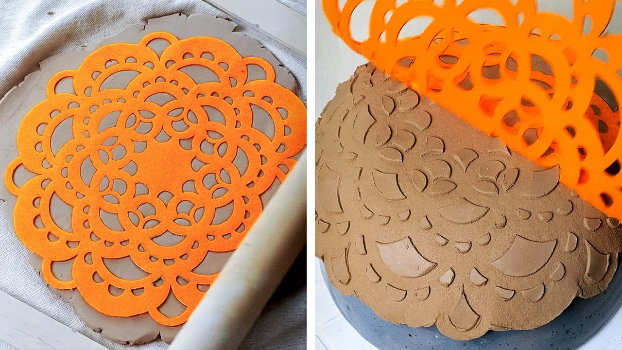 Mesmerizing clay pottery crafts -- beautiful diy clay pots, plates and vases