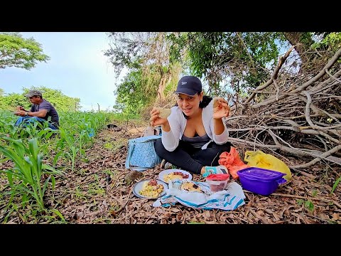 ¡¡Dejando Desayuno en la Milpa de mi Pá!!/ Les Tengo Chisme 😅