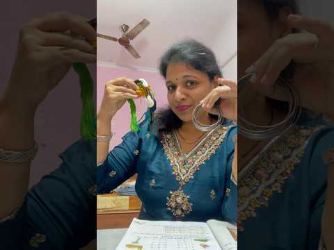 Diy Navratri Bangles #shorts #youtubeshorts #diy #bangles #navratri #kidsvideo #kids #craft #artist