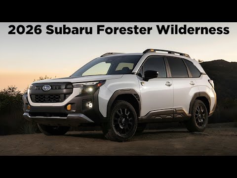 Meet the toughest Forester ever - 2026 Subaru Forester Wilderness has arrived!