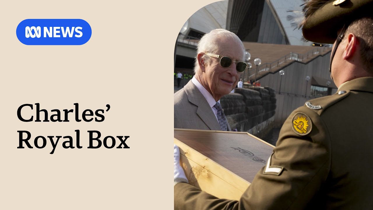 Behind the handcrafted gift for King Charles | ABC NEWS