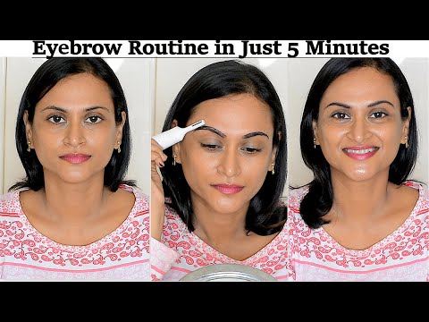 How I Shape My Eyebrow *NEW* Updated Way Since My Last video